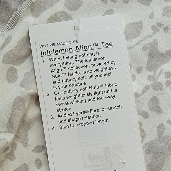 Lululemon Align Tee - Picture 7 of 7